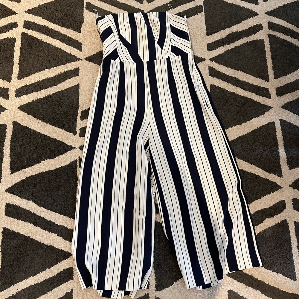 H& M striped Jumpsuit